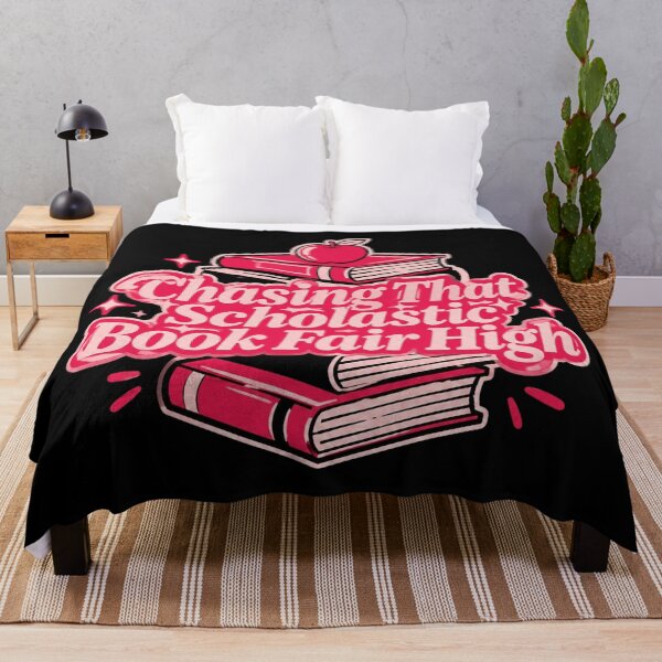 Item preview, Chasing That Scholastic Book Fair High Cozy Pink Red Version designed and sold by BethanyAguirre.