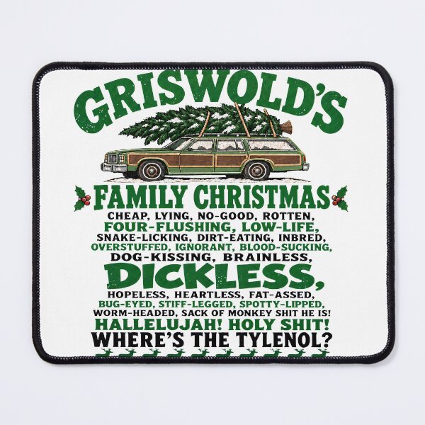 Item preview, National Lampoon’s Vacation Tshirts Griswold Christmas Funny Christmas Family Xmas When Santa Squeezes His Fat White Ass Christmas Movies designed and sold by welshverniceABC.