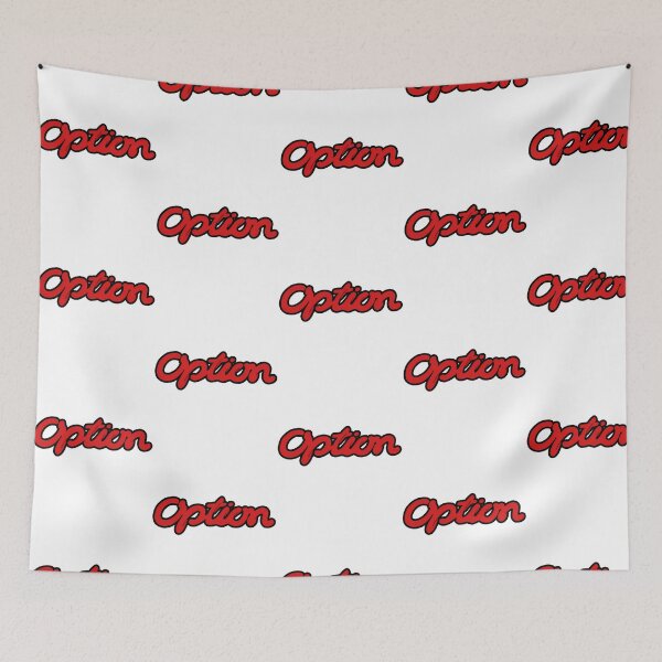 Item preview, Option - Red designed and sold by Jason-Wells.