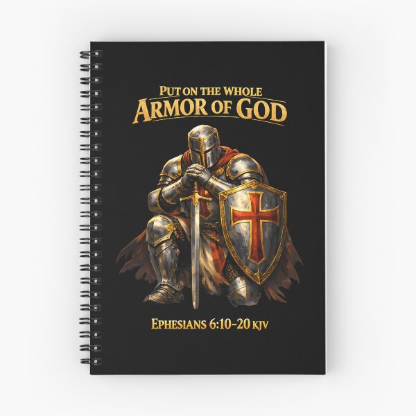 Item preview, Armor Of God Knight Ephesians 610-20 Kjv Christian Faith designed and sold by billiemerson.