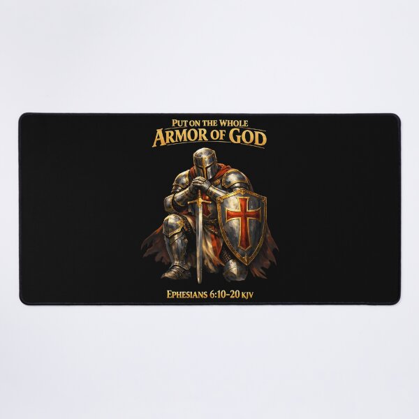 Item preview, Armor Of God Knight Ephesians 610-20 Kjv Christian Faith designed and sold by billiemerson.