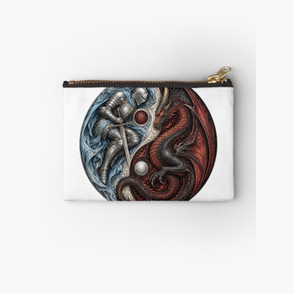 Item preview, Knight and Dragon Yin Yang designed and sold by FyreHorse Designs.