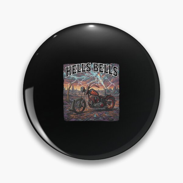 Item preview, HELL'S BELLS Storm Chopper Wasteland Art designed and sold by CarlottaKubzfsg.