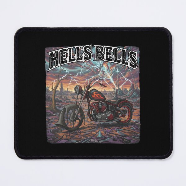 Item preview, HELL'S BELLS Storm Chopper Wasteland Art designed and sold by CarlottaKubzfsg.