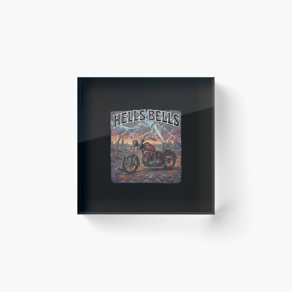 Item preview, HELL'S BELLS Storm Chopper Wasteland Art designed and sold by CarlottaKubzfsg.