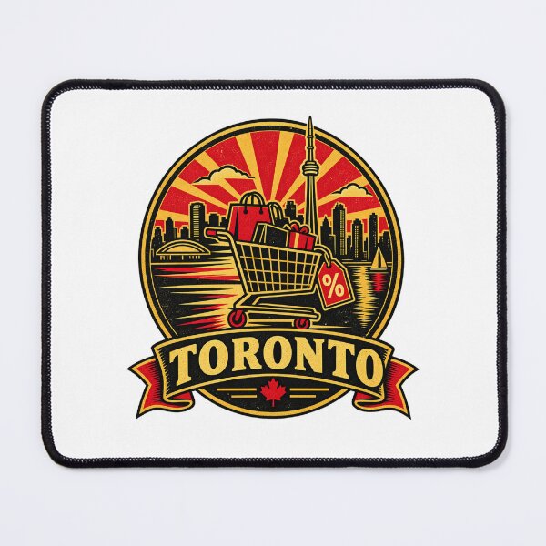 Item preview, Toronto Black Friday Shirt – Retro Shopping Deal Chaser Badge Design designed and sold by Globalcitytees.