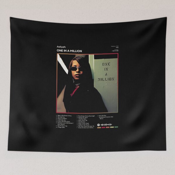 Item preview, Aaliyah Oil Painting designed and sold by THE-Evockers.