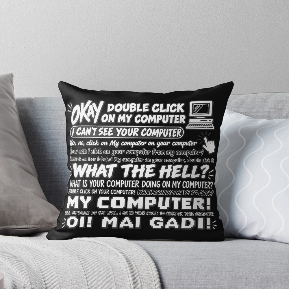 Item preview, Throw Pillow designed and sold by MOFAPPAREL.