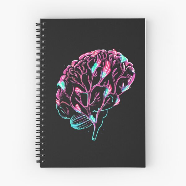 Item preview,  glowing coral brain, oceanic mind designed and sold by RetroWaveArtCo.