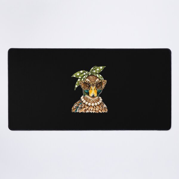 Item preview, Glam Mallard Duck Wearing Polka Dots Bandana, Hunting Season designed and sold by RuperDelois.