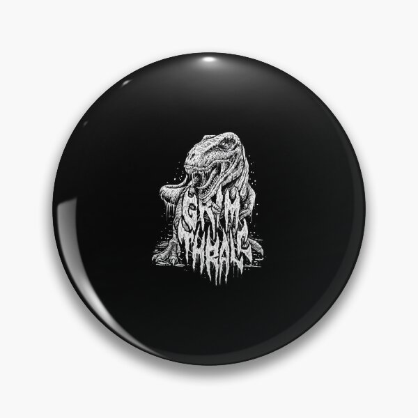 Item preview, Grim Thrall Dinosaur Metal Art Print designed and sold by CarlottaKubzfsg.