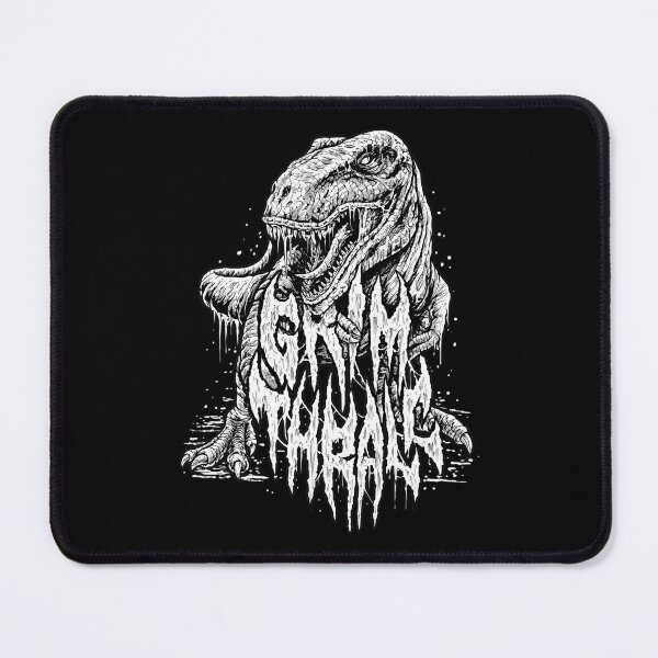 Item preview, Grim Thrall Dinosaur Metal Art Print designed and sold by CarlottaKubzfsg.