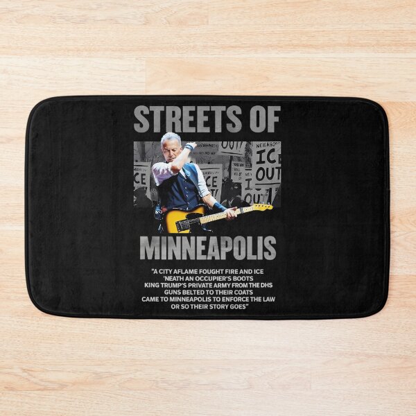 Item preview, Bruce Springsteen - Streets Of Minneapolis Bruce Streets Of Minneapolis Right Now Ice Out Be Good Pretti designed and sold by billiemerson.