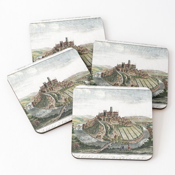 Item preview, Cathedral and City of Durham, England, in 1700s designed and sold by TerryKerrImages.