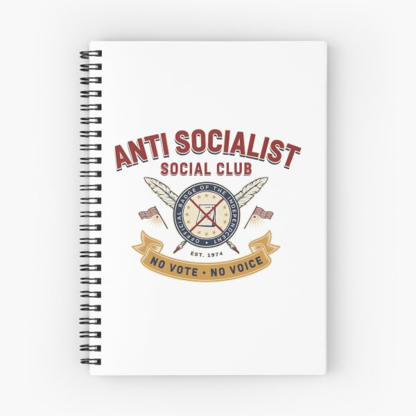 Item preview, Anti Socialist Social Club designed and sold by Naitsebas.