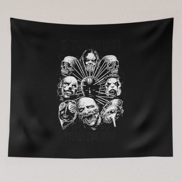 Item preview, 555 Then I'm 666 Mask Collage  designed and sold by CarlottaKubzfsg.