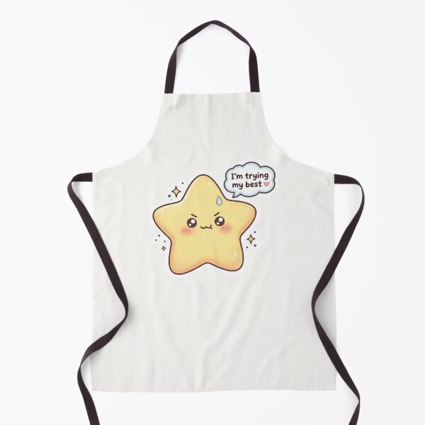 Item preview, I’m Trying My Best Kawaii Star Sticker designed and sold by Cerys-GS.