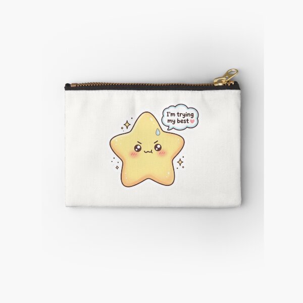 Item preview, I’m Trying My Best Kawaii Star Sticker designed and sold by Cerys-GS.