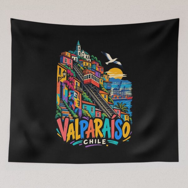 Item preview, Valparaiso - Chile designed and sold by StudioRedKoala.
