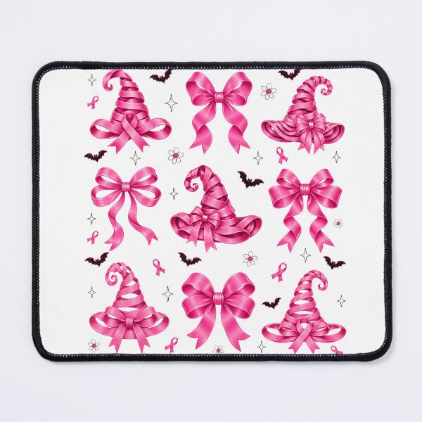 Item preview, Pink Witch Hat Breast Cancer Awareness Halloween designed and sold by varin-studio.