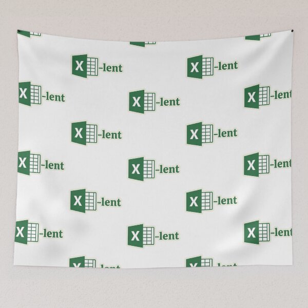 Item preview, Spreadsheet Pun Excel-lent Funny Accountant Data Analyst Office Desk Humor Quote designed and sold by raedattia.