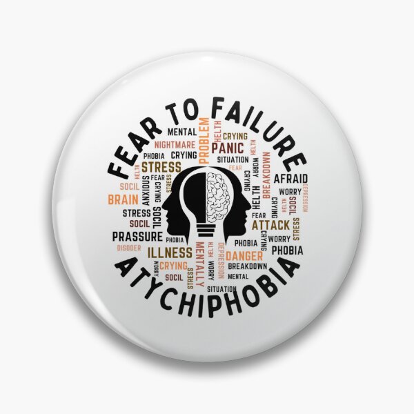Item preview, Atychiphobia Quotes - Fear To Failure designed and sold by Lion-Minard.