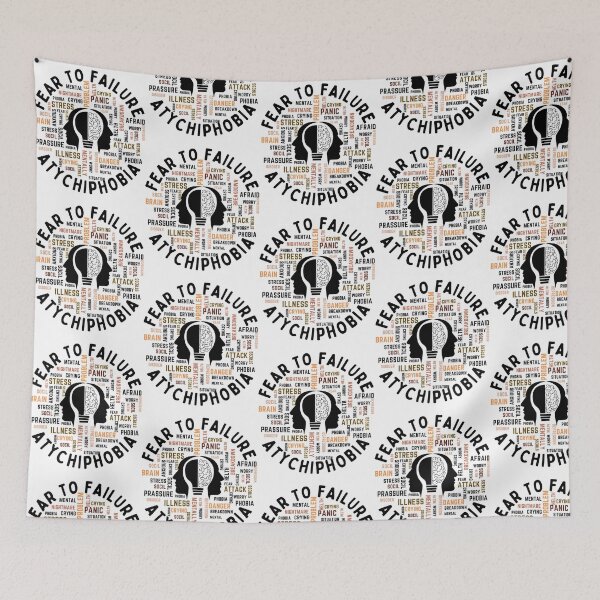 Item preview, Atychiphobia Quotes - Fear To Failure designed and sold by Lion-Minard.