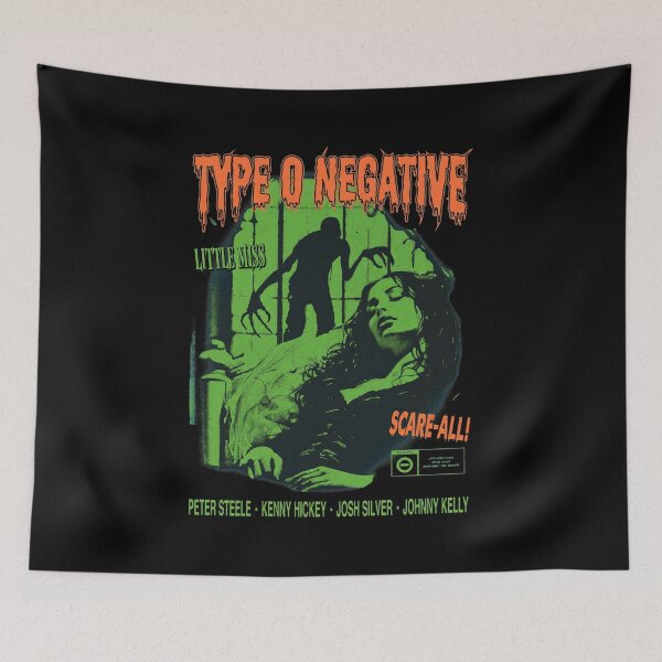 Item preview, Type O Negative Horror Movie Style  designed and sold by CarlottaKubzfsg.