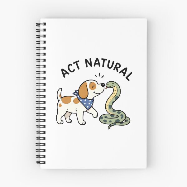 Item preview, Cute Dog Snake Act Natural Funny Animal Illustration designed and sold by SoyLamderma.
