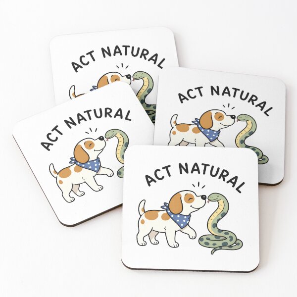 Item preview, Cute Dog Snake Act Natural Funny Animal Illustration designed and sold by SoyLamderma.