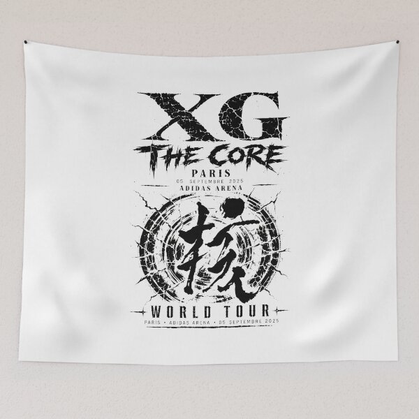 Item preview, XG The Core Concert Tour Graphic Tee designed and sold by TrinidyChan.