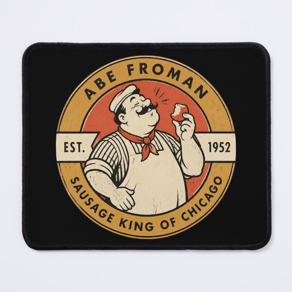 Item preview, Ferris Bueller's Day Off Abe Froman Retro Sausage King designed and sold by BostickirisArts.