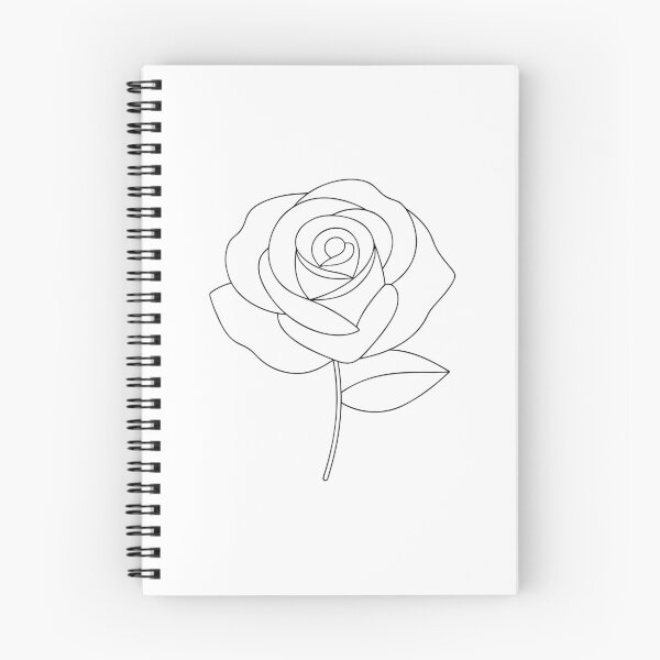 Item preview, Rosa Minimalista 1 Line Art Regalo designed and sold by OneLine Studio.