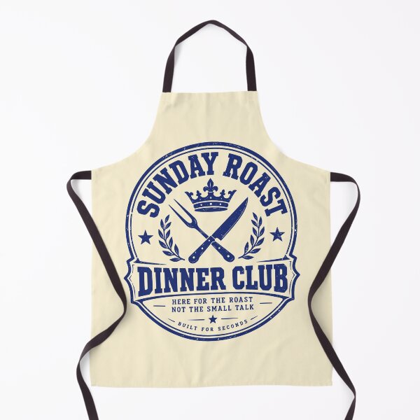 Item preview, Sunday Roast Dinner Club Funny British Food Art designed and sold by 89shirts.