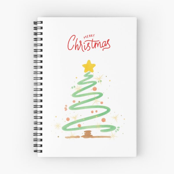 Item preview, Merry Christmas Tree Illustration designed and sold by HappyMind25Std.
