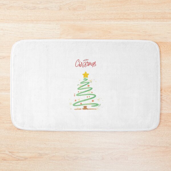 Item preview, Merry Christmas Tree Illustration designed and sold by HappyMind25Std.