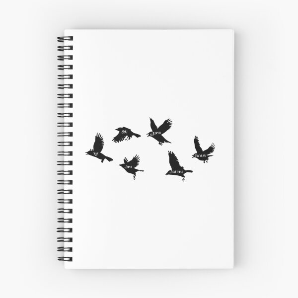 Item preview, Six Of Crows With Names designed and sold by Noa-Tolbert.