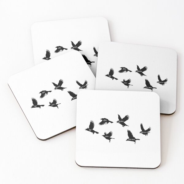 Item preview, Six Of Crows With Names designed and sold by Noa-Tolbert.