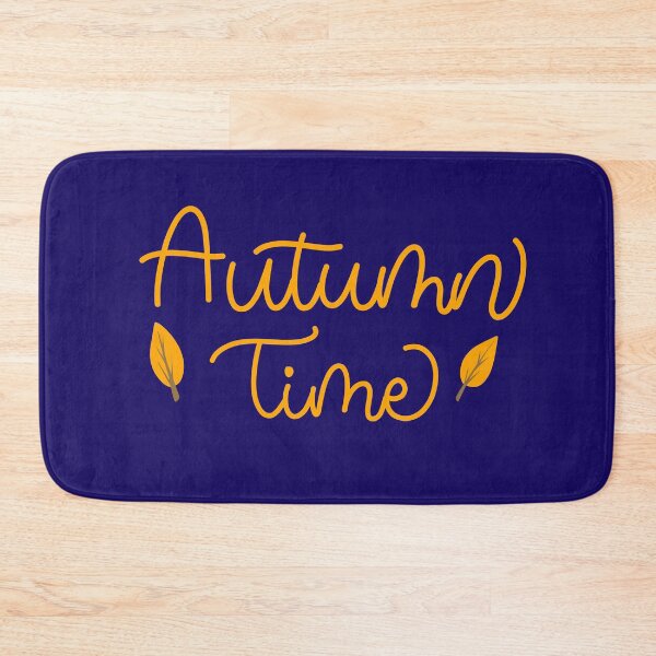 Item preview, Autumn Time Cute Hand Drawn Fall Lettering and Leaves designed and sold by SolutionsArt.