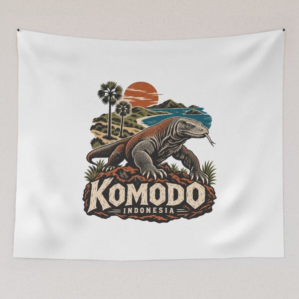 Item preview, Komodo - Indonesia designed and sold by StudioRedKoala.