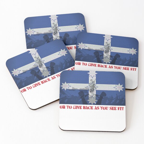 Item preview, Born Free Australia Eureka Flag Rebellion Wear designed and sold by JuarezRoy.