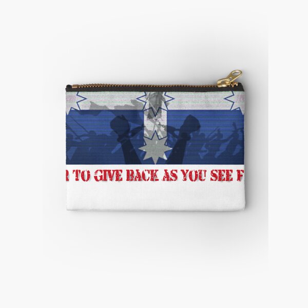 Item preview, Born Free Australia Eureka Flag Rebellion Wear designed and sold by JuarezRoy.