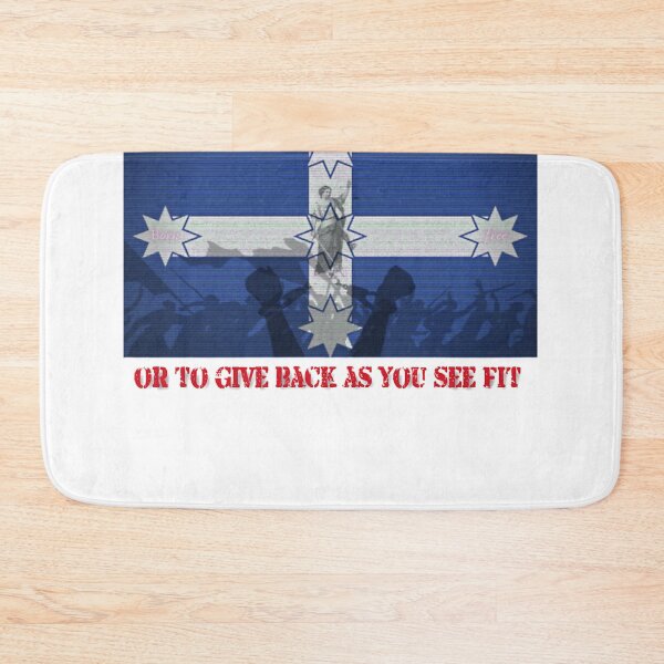 Item preview, Born Free Australia Eureka Flag Rebellion Wear designed and sold by JuarezRoy.