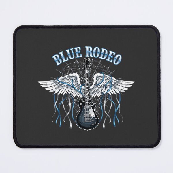 Item preview, Blue Rodeo Guitar with Angel Wings Music Art Design designed and sold by kheireddine1.