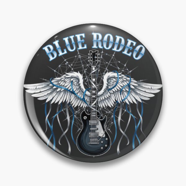 Item preview, Blue Rodeo Guitar with Angel Wings Music Art Design designed and sold by kheireddine1.