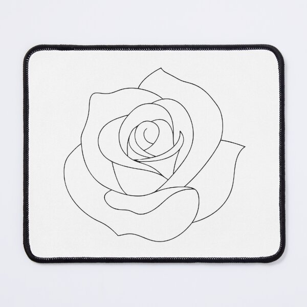 Item preview, Minimalist Rose 2 Line Art Gift designed and sold by OneLine Studio.
