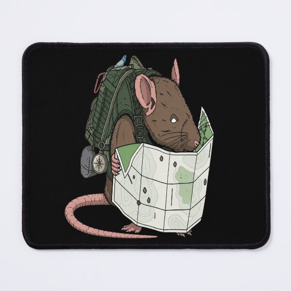 Item preview, Pathfinder The Confused Rat Cute Escape From Tarkov designed and sold by BrooksBriggs.