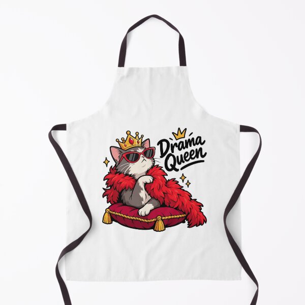 Item preview, Funny Drama Queen Cat – Sassy Cat Cartoon designed and sold by DesignGraphica.