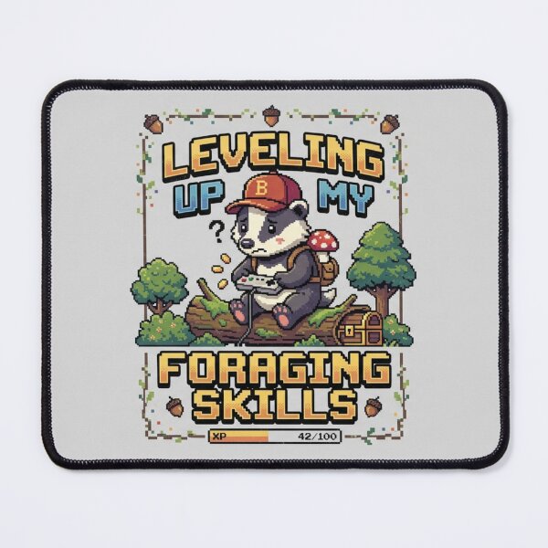 Item preview, Leveling Up My Foraging Skills designed and sold by FakePeopleSuck.