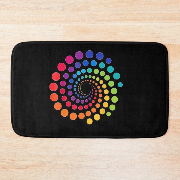 Item preview, Polka Dots Spiral Dot Designs Colorful Rainbow Dots Cute Art designed and sold by StanaLuis.